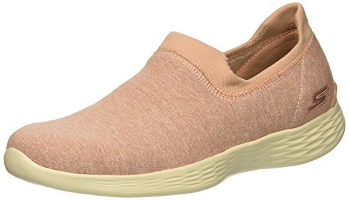 Skechers You Define-Perfection, Zapatillas sin Cordones para Mujer, Rosa (Light Pink Ltpk), 39 EU