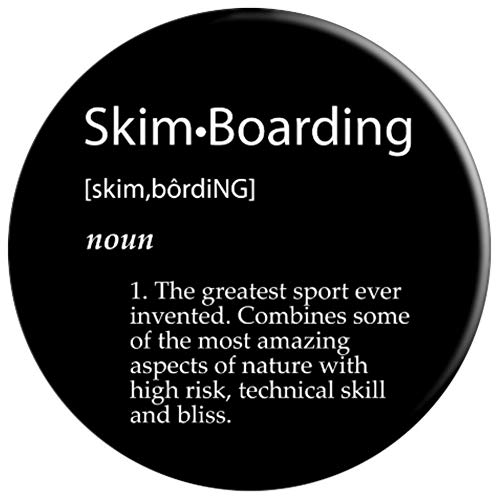 Skimboarding Definition The Greatest Water Sport - Skimboard PopSockets Agarre y Soporte para Teléfonos y Tabletas