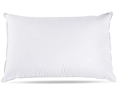 Sleepillow - Almohada para cama de hotel, colección de almohada de algodón, almohada hipoalergénica, para espalda, estómago y dormir lateral, 1 paquete de 45 x 75 cm