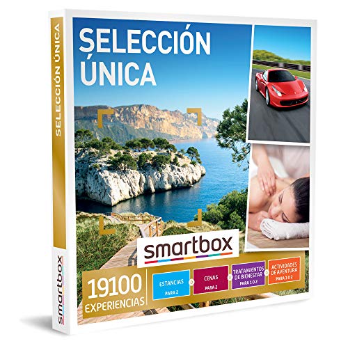 SMARTBOX - Caja Regalo - Selección única - Idea de Regalo - 1 Experiencia de Estancia, gastronomía, Bienestar o Aventura para 1 o 2 Personas