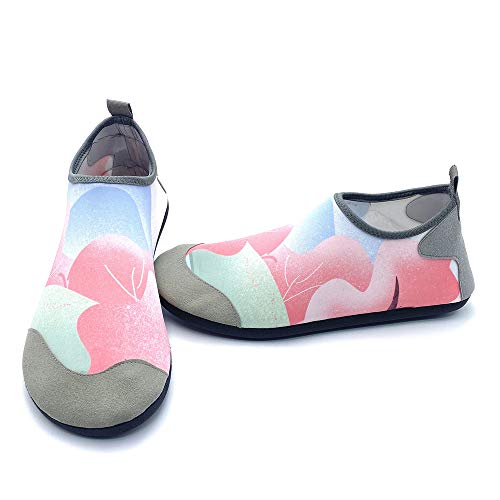 SMGPY Zapatos De Agua para Buceo Snorkel Surf Piscina Playa Vela Mar Río Aqua Cycling Deportes Acuáticos Calzado De Natación Escarpines para Hombre Mujer,Mountain River,XL