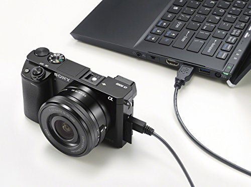 Sony A6000 - Cuerpo de cámara EVIL de 24 Mp (enfoque automático híbrido rápidovídeo Full HD, WiFi), negro