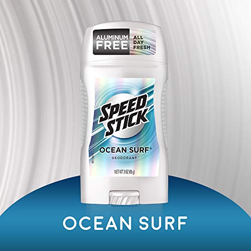 Speed Stick Deodorant, Ocean Surf, 3-Ounce Sticks (Pack Of 6) by Mennen