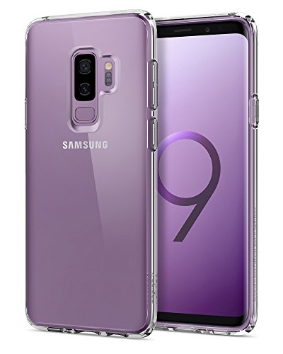 Spigen Funda Ultra Hybrid Compatible con Samsung Galaxy S9 Plus (2018), Protección híbrida de la caída - Transparente