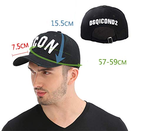 SSSGHH Gorras De Hombre Beisbol Gorras De Béisbol De Algodón Icon Logo Cap Hombres Mujeres Customer Design Hat Black Cap Dad Hats