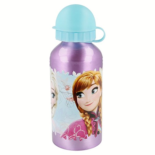 Stor Botella Aluminio 400 ML | Frozen Floral