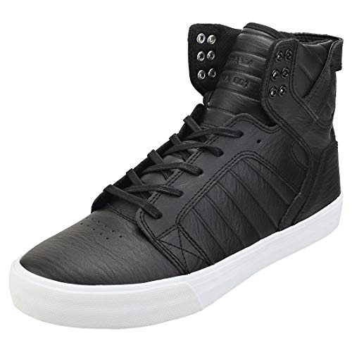 SupraSKYTOP - Zapatillas Unisex adulto, Black (BLACK - WHITE BKW), 40.5