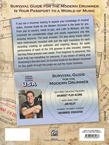 Survival Guide for the Modern Drummer: A Crash Course in All Musical Styles for Drumset Online access to audio software: A Crash Course in All Musical Styles for Drumset, Book & Online Audio/Software