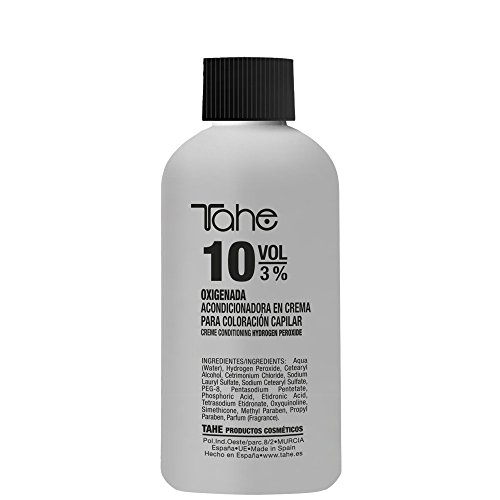 Tahe Crema Oxidante/Crema Oxigenada Activadora del Color para Coloración Capilar 10 Volúmenes, 100 ml