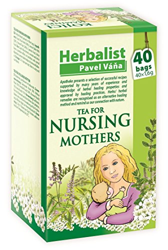 Té para cuidado de hierbas para madres lactantes, leche estimulante 40 bolsas de té