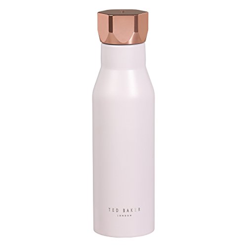 Ted Baker Unisex ted328 Botella de Agua con Tapa Hexagonal Cuarzo, Rosa, Medium