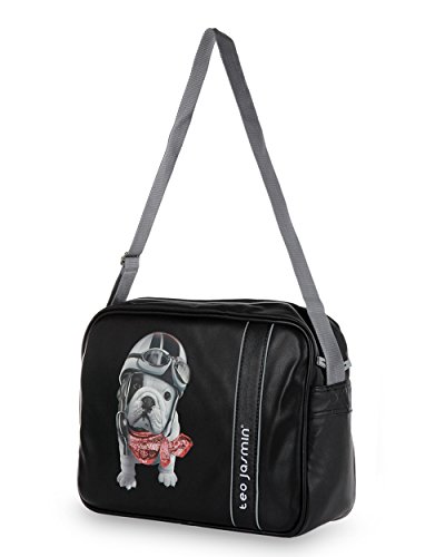 Teo Jasmin Trendy Dog Teo25496 Reporter Pu Noir