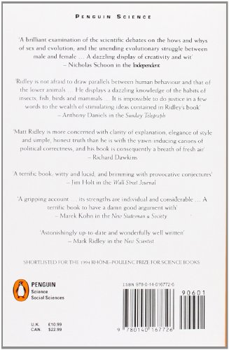 The Red Queen: Sex and the Evolution of Human Nature (Penguin Press Science)