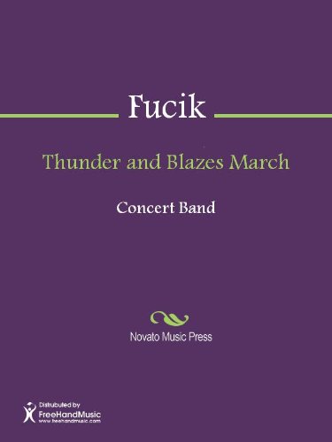 Thunder and Blazes March (Entry of the Gladiators) - Drums (English Edition)