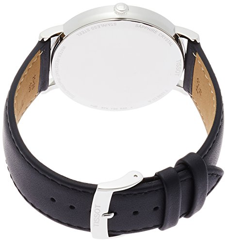 Tissot Reloj Analógico para Unisex Adultos de Cuarzo con Correa en Cuero T1096101603100