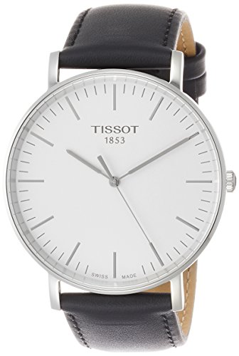 Tissot Reloj Analógico para Unisex Adultos de Cuarzo con Correa en Cuero T1096101603100