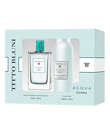 Titto Bluni Acqua Donna EdT 75ml/ Deo Spray 200ml