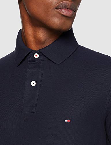 Tommy Hilfiger Core Hilfiger Slim Polo, Azul (Midnight 403), XXXL para Hombre