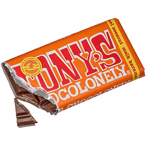 Tony's Chocolonely Chocolate con leche con caramelo y sal marina 180 g