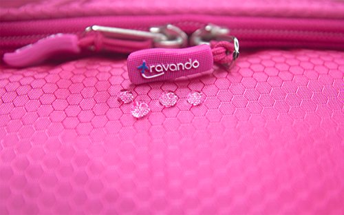 TRAVANDO ® Neceser Mujer Grande XXL, Bolsa de Aseo para Colgar, Neceser de Viaje, Accesorios de baño, Bolso de Maquillaje, Mujeres