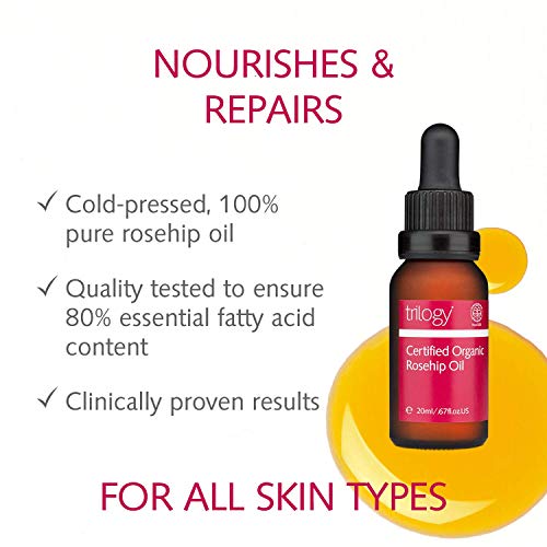 Trilogy Certified Organic Rosehip Oil - 20ml by Trilogy