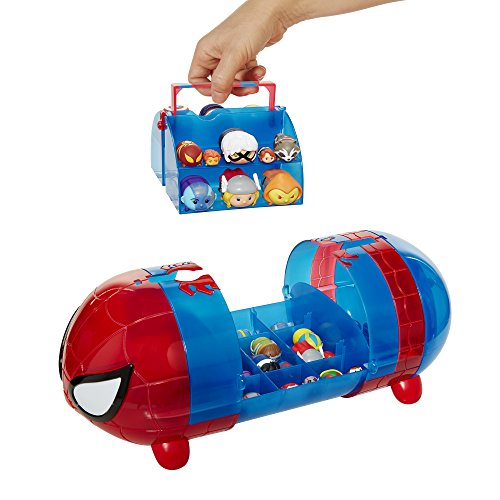 Tsum Tsum Spiderman Stack 'n' Store Pantalla Set