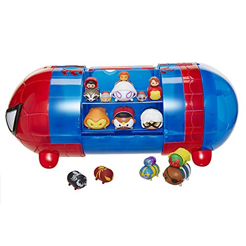 Tsum Tsum Spiderman Stack 'n' Store Pantalla Set