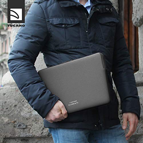 Tucano 2nd Skin New Elements - Funda para MacBook Air 13", Negro