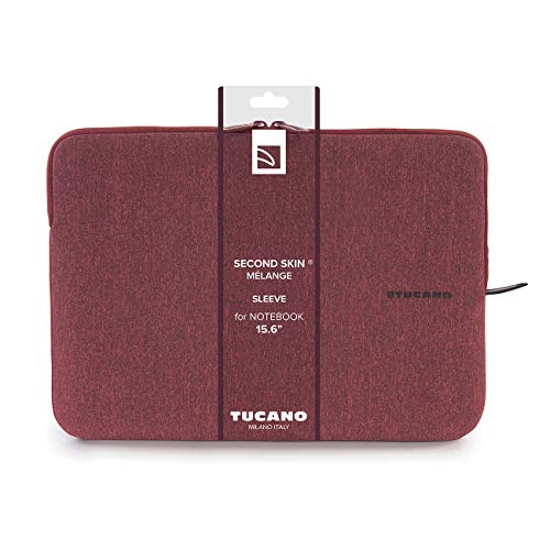 Tucano Mélange Second Skin 15.6" - Funda (Funda, 39,6 cm (15.6"), Rojo)