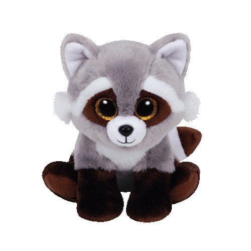 TY - Classics Bandit, mapache de peluche, 23 cm, color gris (90228TY) , color/modelo surtido