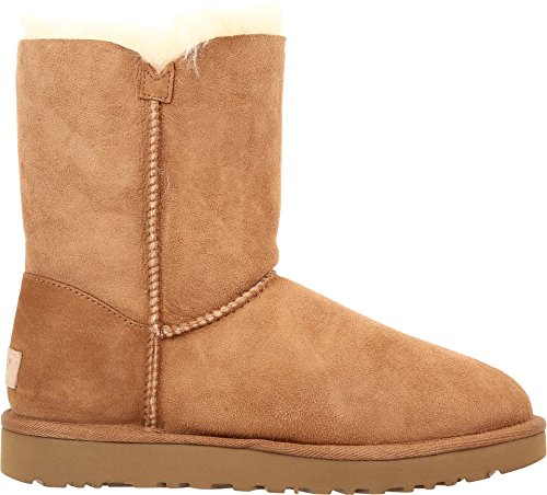 UGG Female Bailey Button II Classic Boot, Chestnut, 3 (UK)