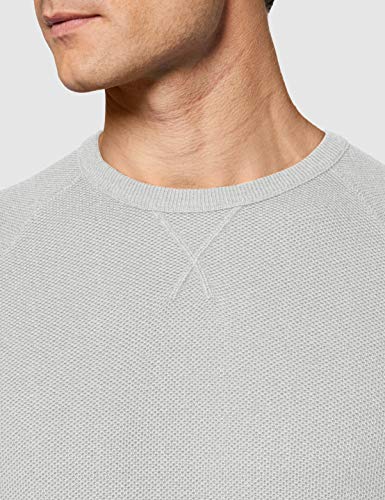 United Colors of Benetton Maglia G/c M/l Jersey, Gris (Grigio 501), X-Large para Hombre