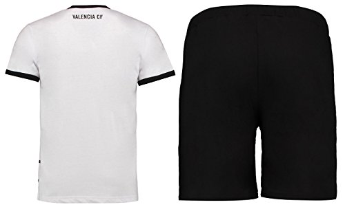 Valencia CF Pijvcf Pijama Corta, Bebé-Niños, Multicolor (Blanco/Negro), 08