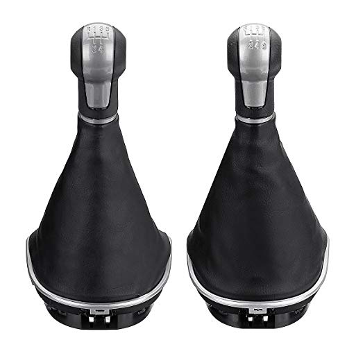 Viviance 5 6 Speed Gear Palanca De Cambios Stick Gaiter Boot para Seat Altea Leno II Y para Toledo III - 5 Velocidad De