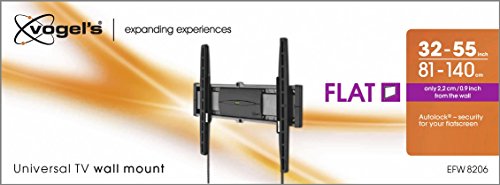 Vogel's EFW 8206, Soporte de Pared para TV 32-55 Pulgadas, Fijo, Máx 30 Kg, Máx VESA 400x400