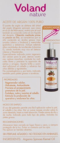 Voland Nature Bio-Inspecta Aceite 100% De Argan Orgánico 30 Ml 1 Unidad 300 g