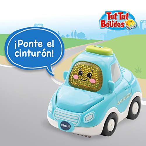 VTech TutTut Bólidos Pack de 3 vehículos con botón Sorpresa, Lula camión grúa, Nina la Ambulancia y Pilar Coche Familiar, Multicolor (3480-242187)