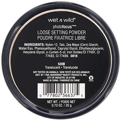 WET N WILD Photo Focus Loose Setting Powder - Translucent