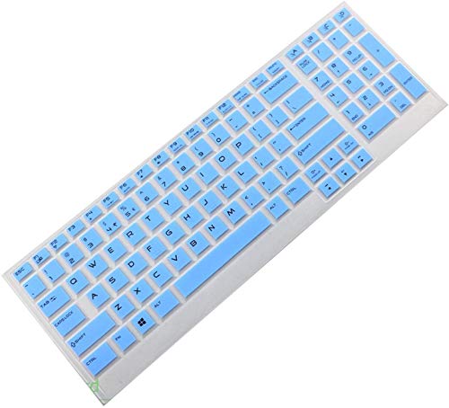 Who-Care para Dell para Alienware 17 R4 2017 17 R2 R3 R4 2015/2016 versión 17 R5 2018 versión 17.3 pulgadas teclado Skin talla única L4azul