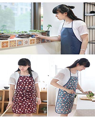 xcvgcxcvasda Delantal Babero Ajustable con Bolsillo Hippie Ombre Commercial Restaurant and Home Kitchen Apron Neck Strap- Extra Long Ties Strong Black Cooking, Baking, Crafting, Gardening, BBQ