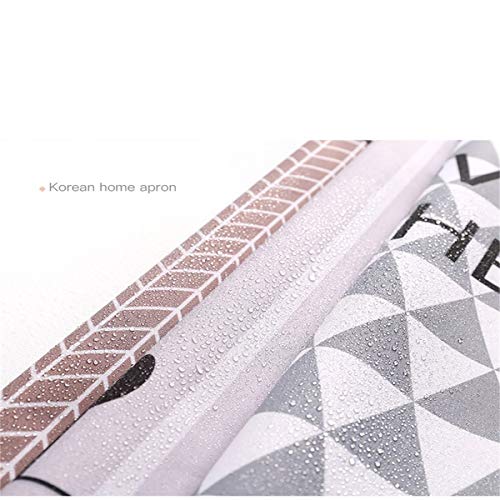 xcvgcxcvasda Delantal Babero Ajustable con Bolsillo Hippie Ombre Commercial Restaurant and Home Kitchen Apron Neck Strap- Extra Long Ties Strong Black Cooking, Baking, Crafting, Gardening, BBQ