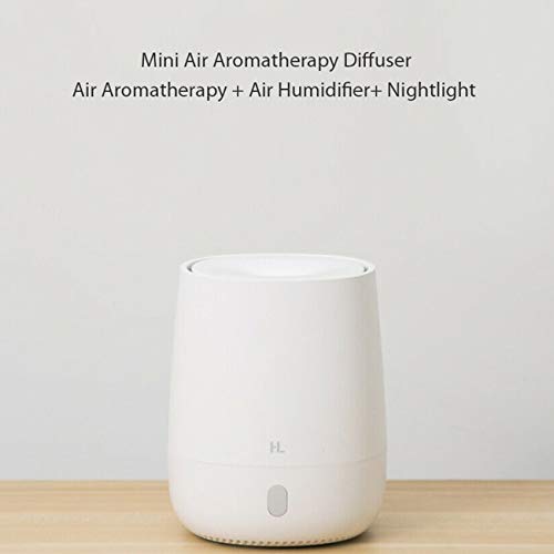 Xiaomi Mijia Youpin HL USB portátil Mini Air Aromaterapia Difusor Humidificador Quiet Aroma Mist Maker (blanco)(JIO-S)