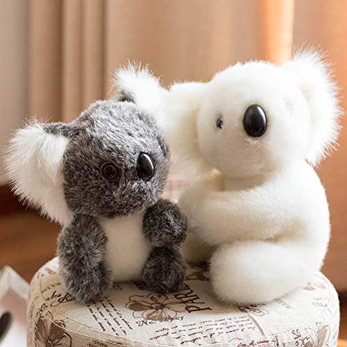 YiGo 1pc Koala Linda Animal de Peluche de Felpa muñecas de la Historieta de la simulación Animales Empuje Regalos Juguete Adorable Koala 3D interactivos muñecas Juguetes de Peluche (17cm / 6.7inch)