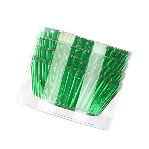 Yihaifu 100pcs Grease Proof Tazas de la hornada de Papel de Aluminio Papel de Aluminio Casos Mollete Tazas de la Torta de la Magdalena trazadores de líneas de la Boda del Partido, Rojo