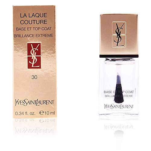 Yves Saint Laurent - La Laque Couture Nº 30 Base/Top Coat Brill - Esmalte de uñas