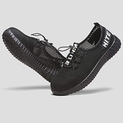 Zapatos de Seguridad Zapatos de Trabajo Hombres Mujeres s3 Zapatos con Punta de Acero Zapatos Protectores Ligeros con Puntas de Acero Deportivas Transpirables Unisex