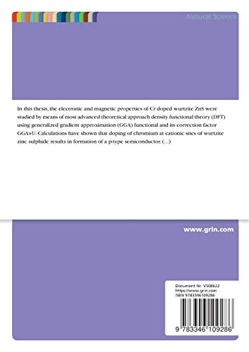 Zinc Sulphide Doped With Chromium. A Density Functional Theory Study