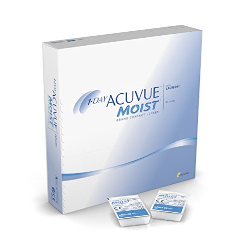 1-DAY ACUVUE® MOIST - Lentillas diarias - protección UV - 90 lentes