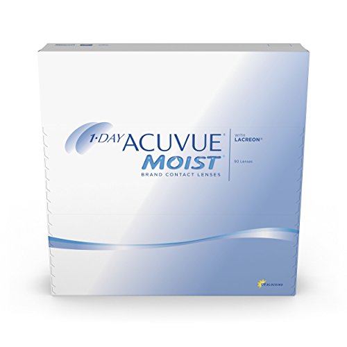 1-DAY ACUVUE® MOIST - Lentillas diarias - protección UV - 90 lentes