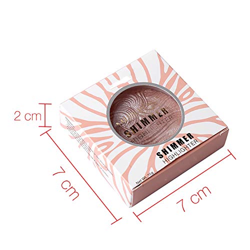 1 PC Pro Sur-cuit Surligneur Tout Surligneur Poudre compacte terra sun couleur Cosmetics Fond de teint Poudre Minéral Vegan(8)